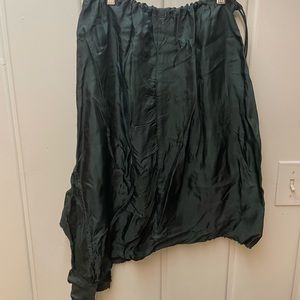 Gorgeous Skif Forest Green Asymmetrical Skirt